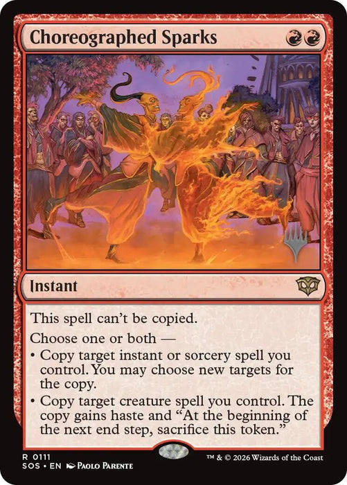Image for Choreographed Sparks (111) [Secrets of Strixhaven] - Magic: The Gathering