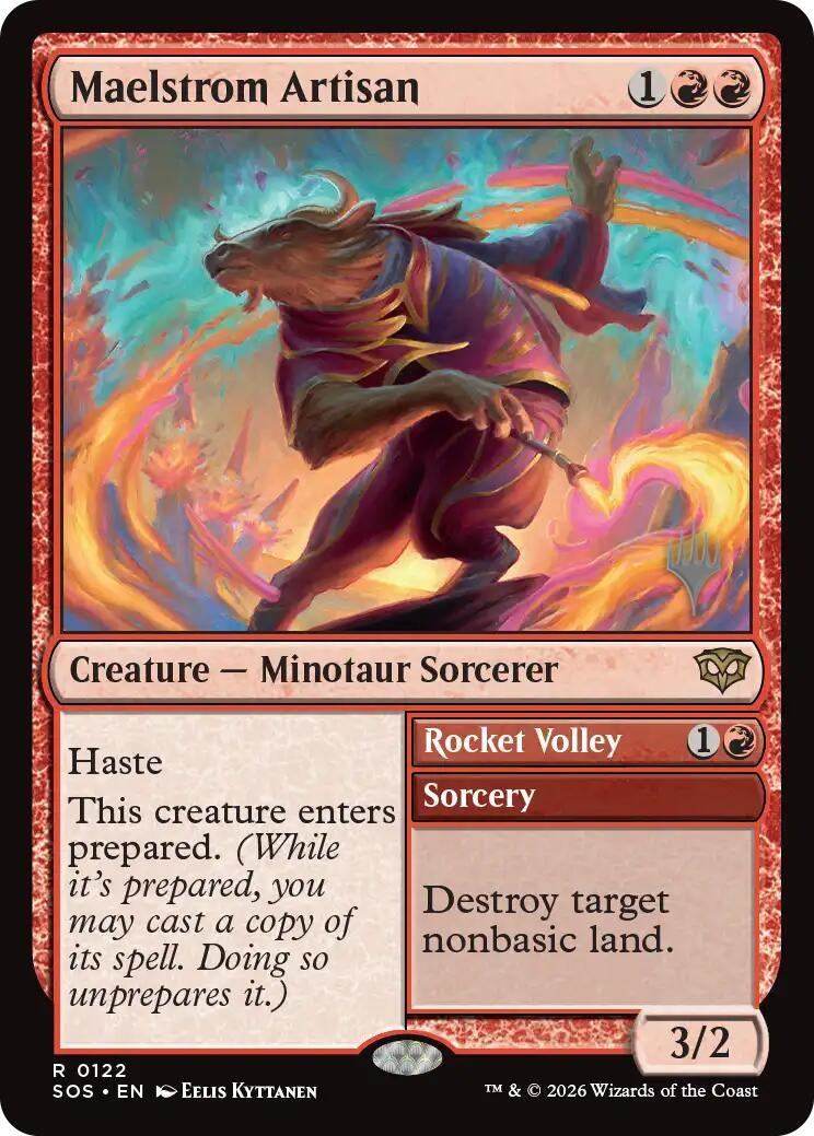 Image for Maelstrom Artisan (122) [Secrets of Strixhaven] - Magic: The Gathering