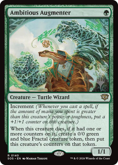 Image for Ambitious Augmenter (140) [Secrets of Strixhaven] - Magic: The Gathering