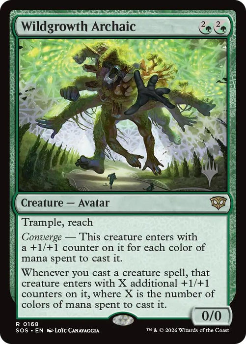 Image for Wildgrowth Archaic (168) [Secrets of Strixhaven] - Magic: The Gathering