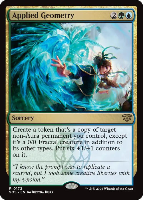 Image for Applied Geometry (172) [Secrets of Strixhaven] - Magic: The Gathering