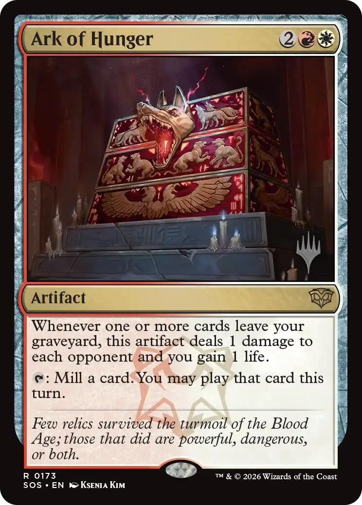 Image for Ark of Hunger (173) [Secrets of Strixhaven] - Magic: The Gathering