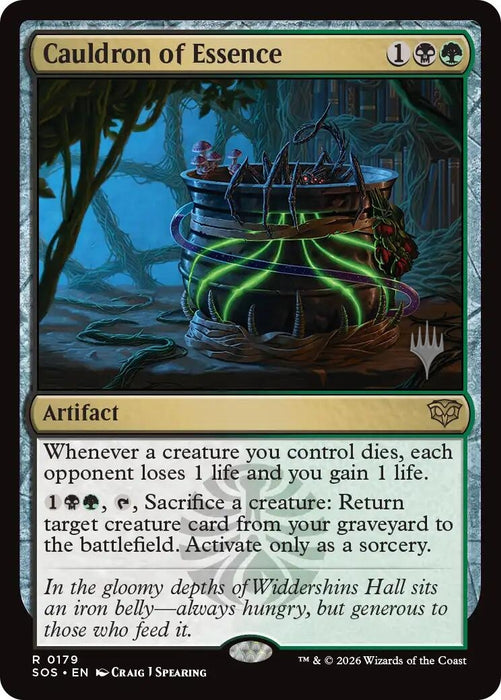 Image for Cauldron of Essence (179) [Secrets of Strixhaven] - Magic: The Gathering