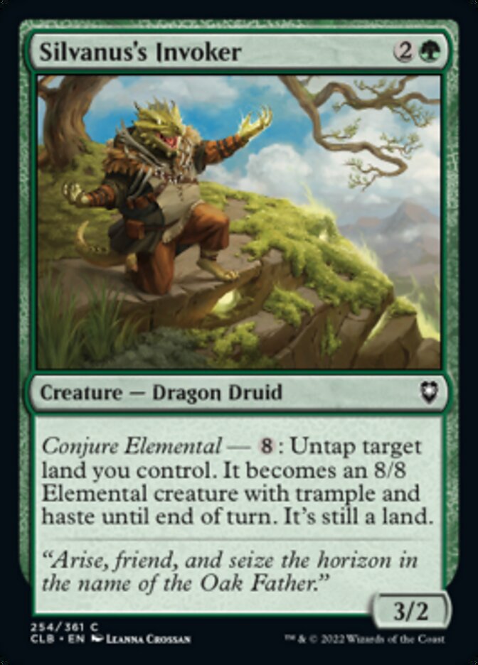 Silvanus's Invoker (254) [Commander Legends: Battle for Baldur's Gate]