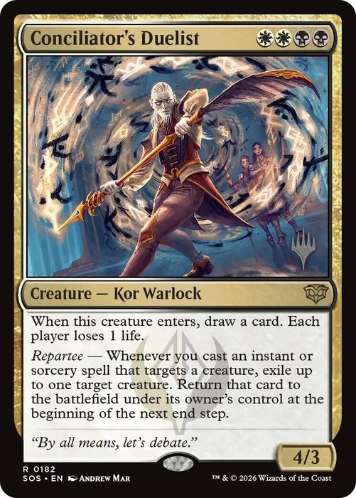 Image for Conciliator's Duelist (182) [Secrets of Strixhaven] - Magic: The Gathering