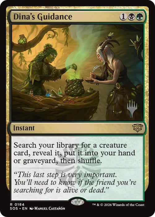 Image for Dina's Guidance (184) [Secrets of Strixhaven] - Magic: The Gathering