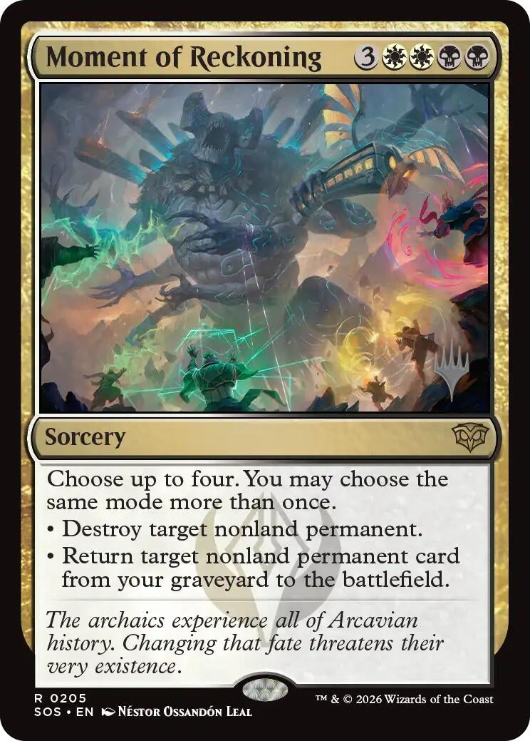 Image for Moment of Reckoning (205) [Secrets of Strixhaven] - Magic: The Gathering