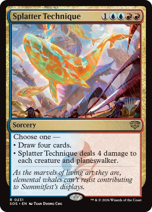 Image for Splatter Technique (231) [Secrets of Strixhaven] - Magic: The Gathering