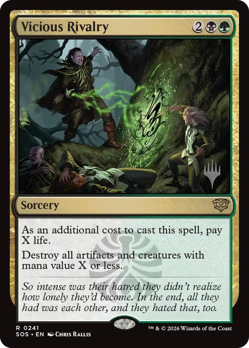 Image for Vicious Rivalry (241) [Secrets of Strixhaven] - Magic: The Gathering