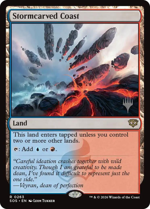 Image for Stormcarved Coast (263) [Secrets of Strixhaven] - Magic: The Gathering