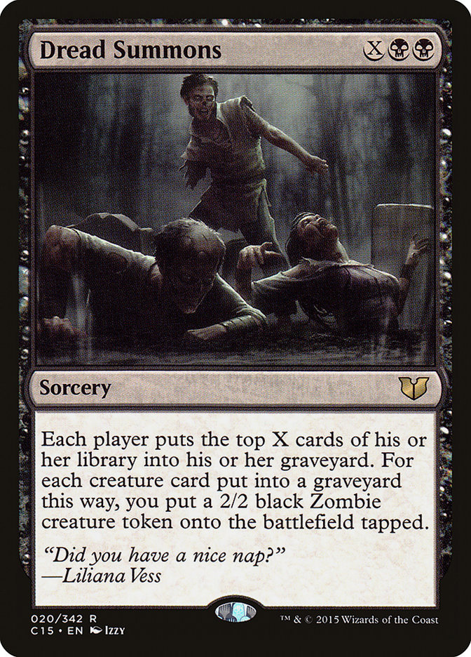 Dread Summons (20) [Commander 2015]