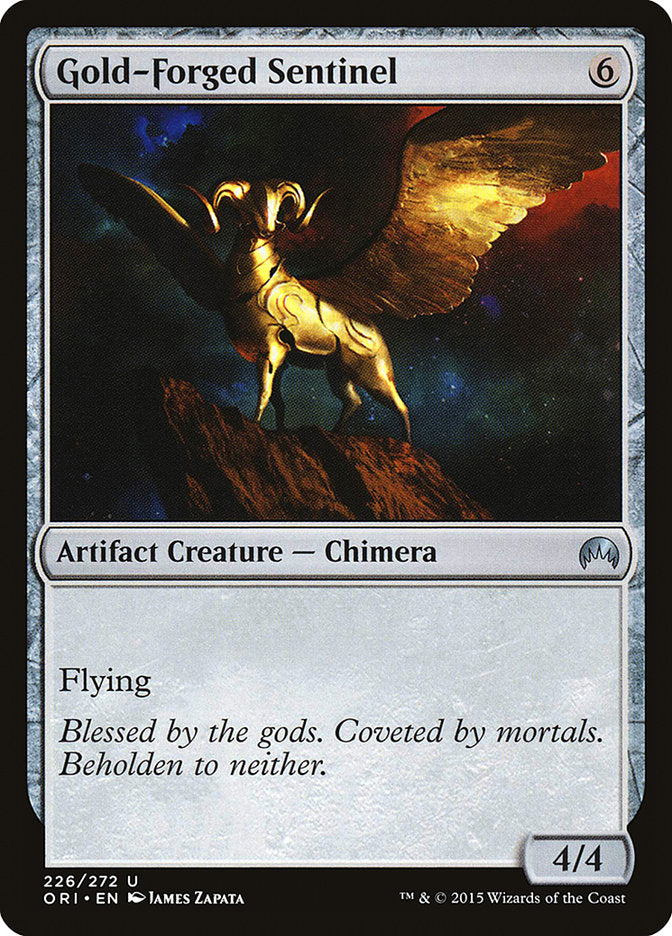 Gold-Forged Sentinel (226) [Magic Origins]