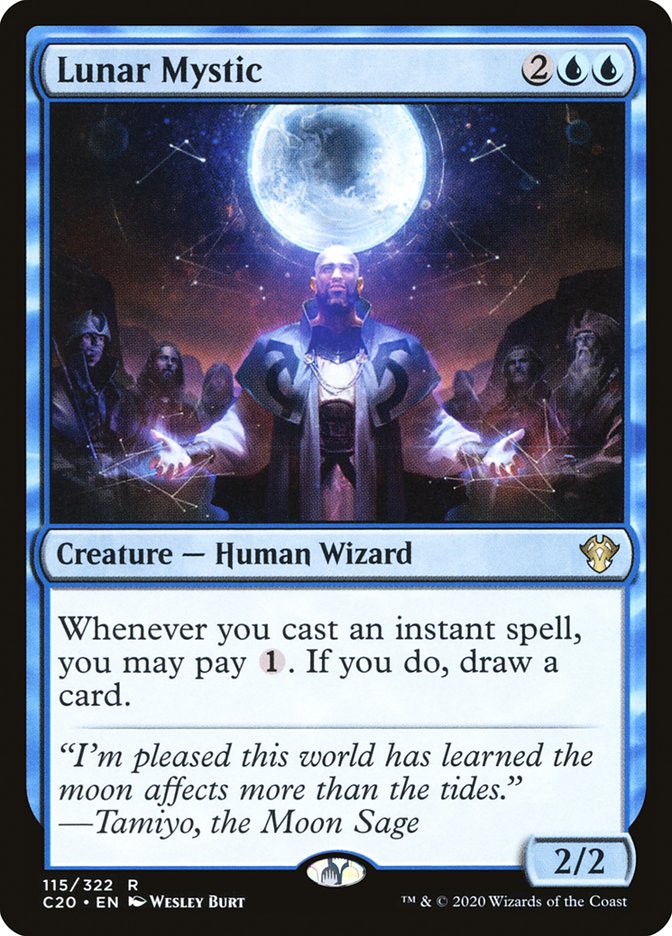Lunar Mystic (115) [Commander 2020]