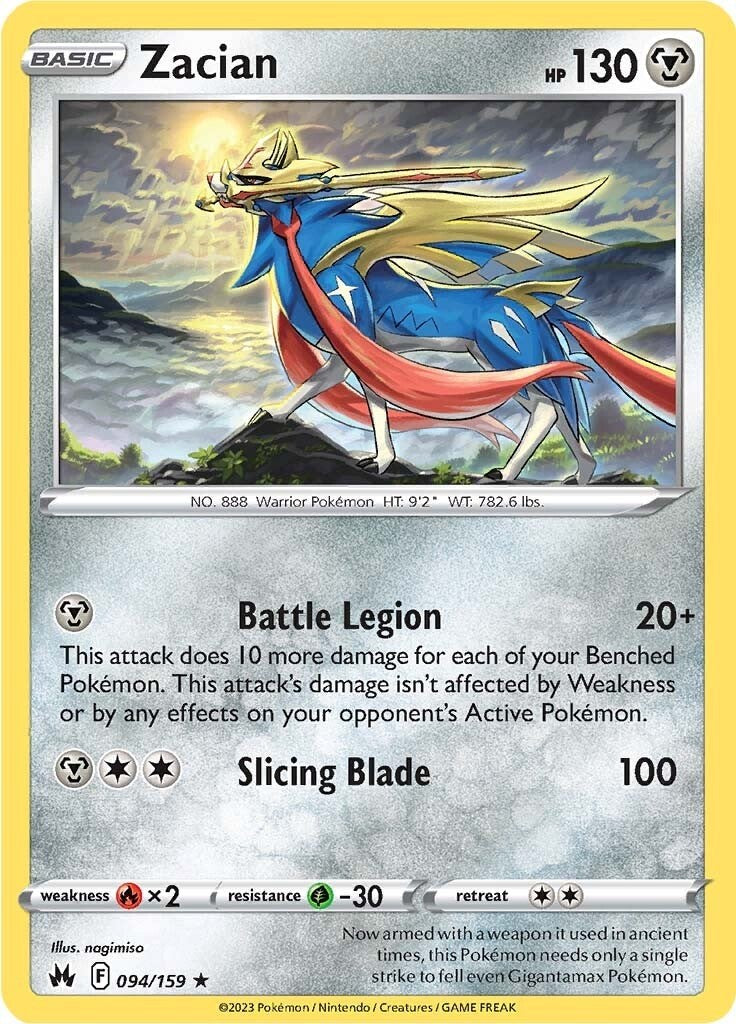 Zacian (094/159) [SWSH: Crown Zenith]