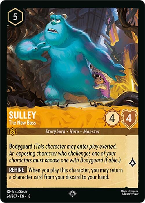 Image for Sulley - The New Boss (24/207) [Attack of the Vine!] {13} - Disney Lorcana