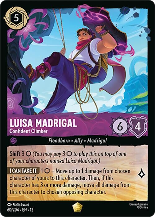 Image for Luisa Madrigal - Confident Climber (60/204) [Wilds Unknown] - Disney Lorcana