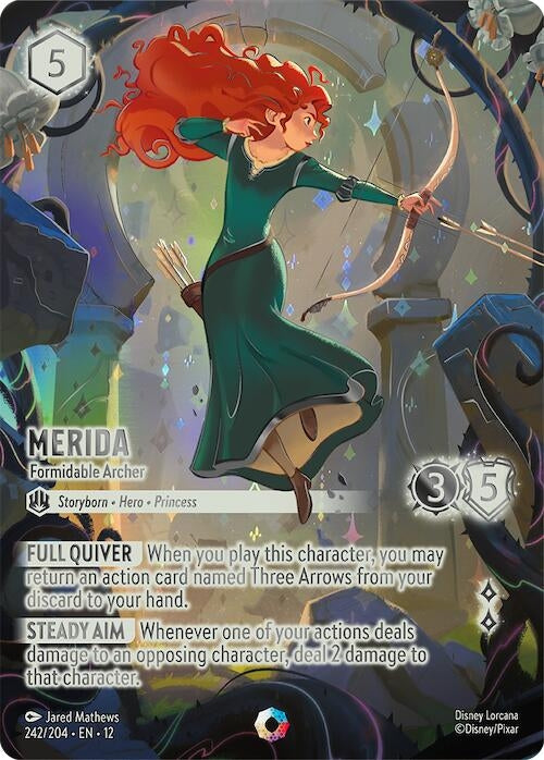 Image for Merida - Formidable Archer (Iconic) (242/204) [Wilds Unknown] - Disney Lorcana