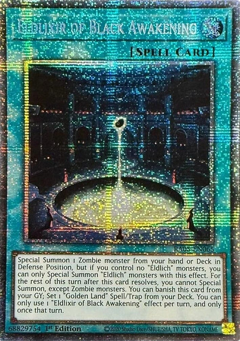 Image for Eldlixir of Black Awakening (Starlight Rare) (RA05-EN065) [Rarity Collection 5] - YuGiOh