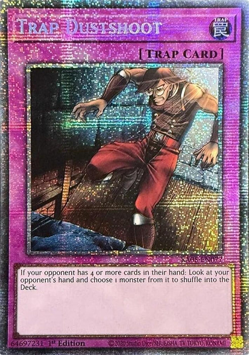 Image for Trap Dustshoot (Starlight Rare) (RA05-EN077) [Rarity Collection 5] - YuGiOh
