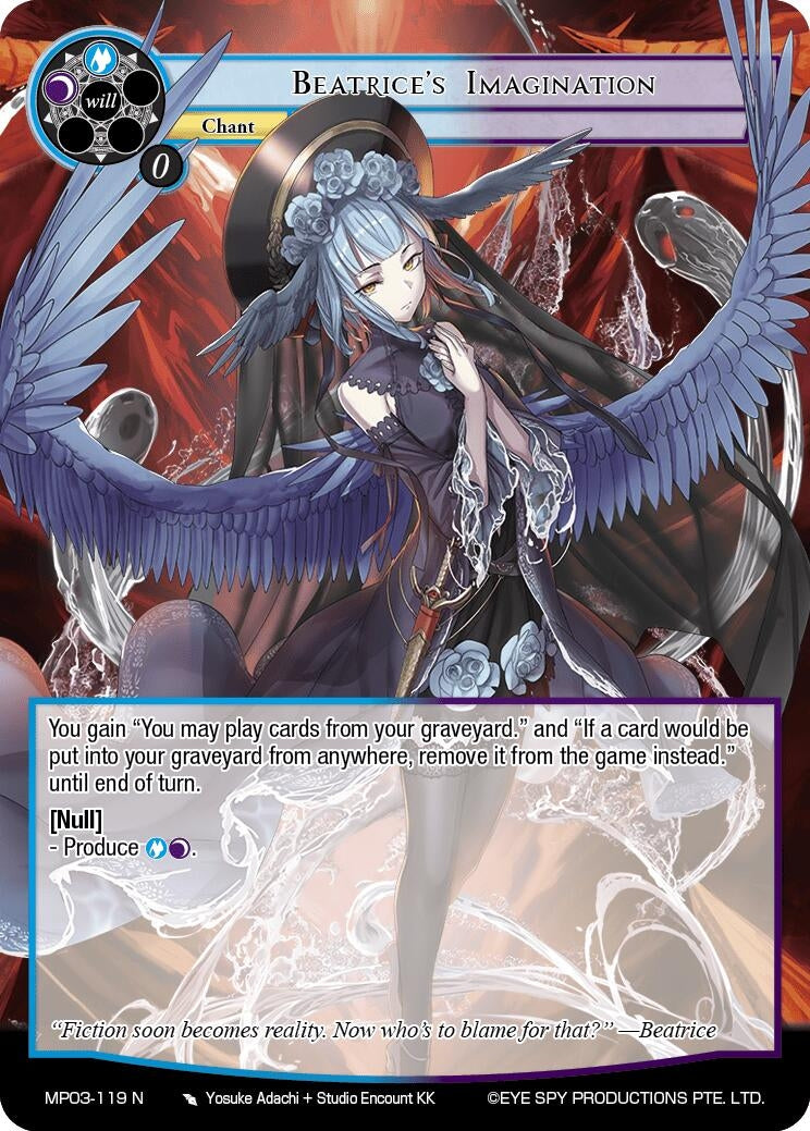 Image for Beatrice's Imagination (MP03-119) [Masterpiece Collection 03 "Dimensional Hope"] - Force of Will