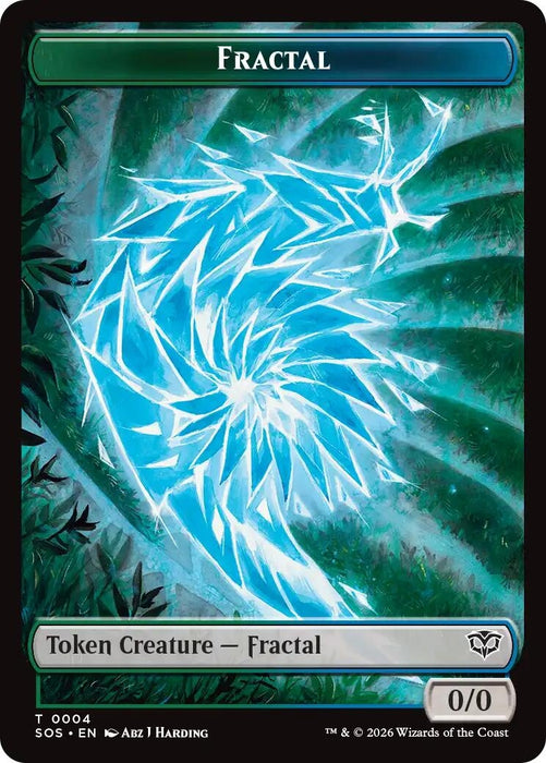 Image for Fractal (0004) // Inkling (006) Double-Sided Token (4 // 6) [Secrets of Strixhaven] - Magic: The Gathering