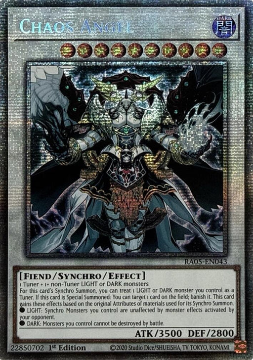 Image for Chaos Angel (Starlight Rare) (RA05-EN043) [Rarity Collection 5] - YuGiOh