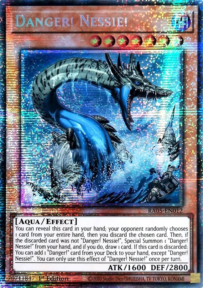 Image for Danger! Nessie! (Starlight Rare) (RA05-EN012) [Rarity Collection 5] - YuGiOh