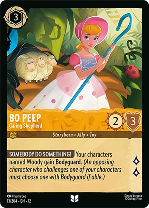 Image for Bo Peep - Caring Shepherd (13/204) [Wilds Unknown] - Disney Lorcana