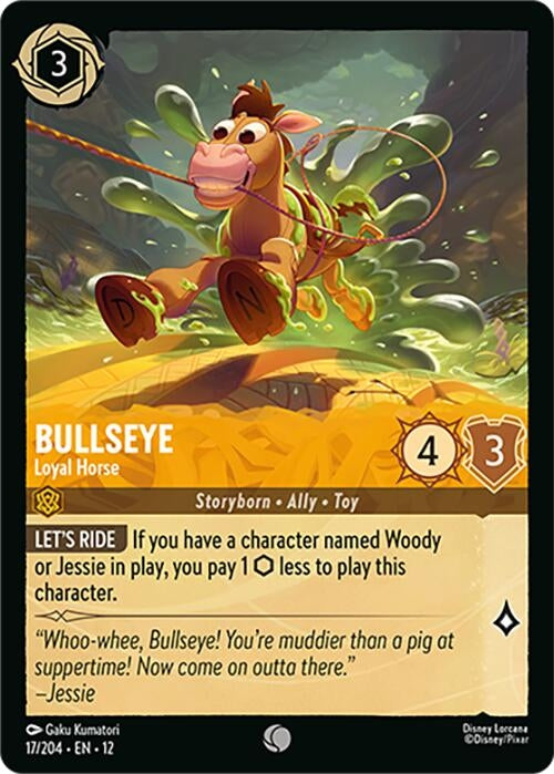 Image for Bullseye - Loyal Horse (17/204) [Wilds Unknown] - Disney Lorcana