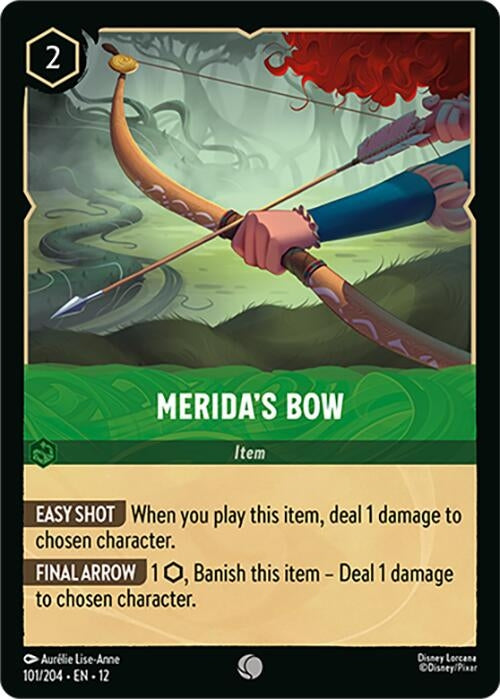 Image for Merida's Bow (101/204) [Wilds Unknown] - Disney Lorcana