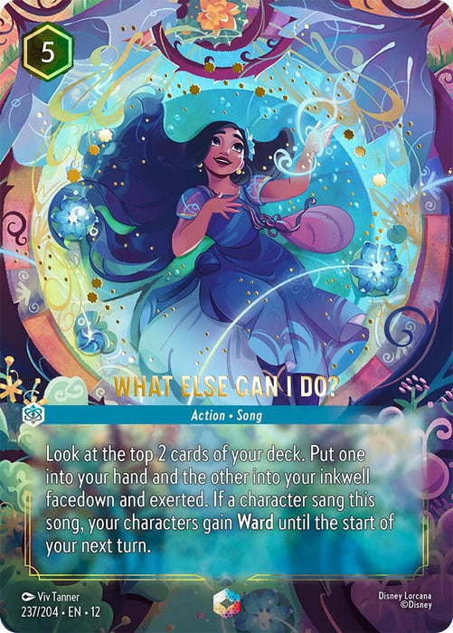 Image for What Else Can I Do? (Enchanted) (237/204) [Wilds Unknown] - Disney Lorcana