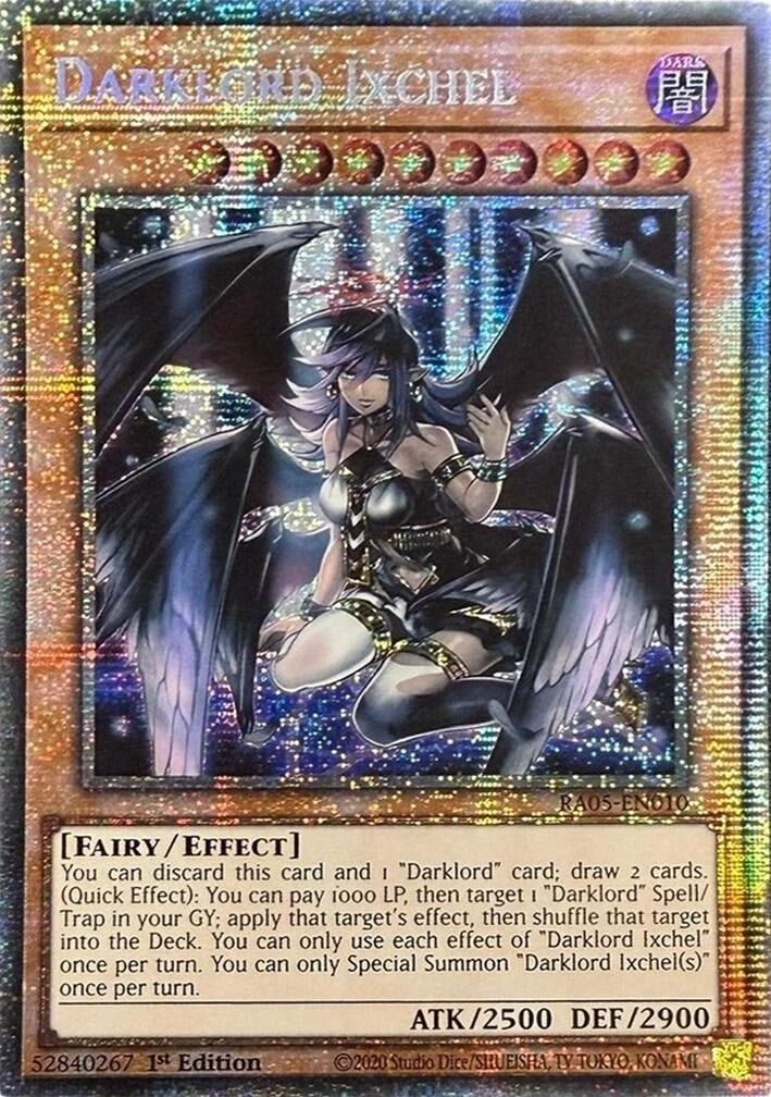 Image for Darklord Ixchel (Starlight Rare) (RA05-EN010) [Rarity Collection 5] - YuGiOh