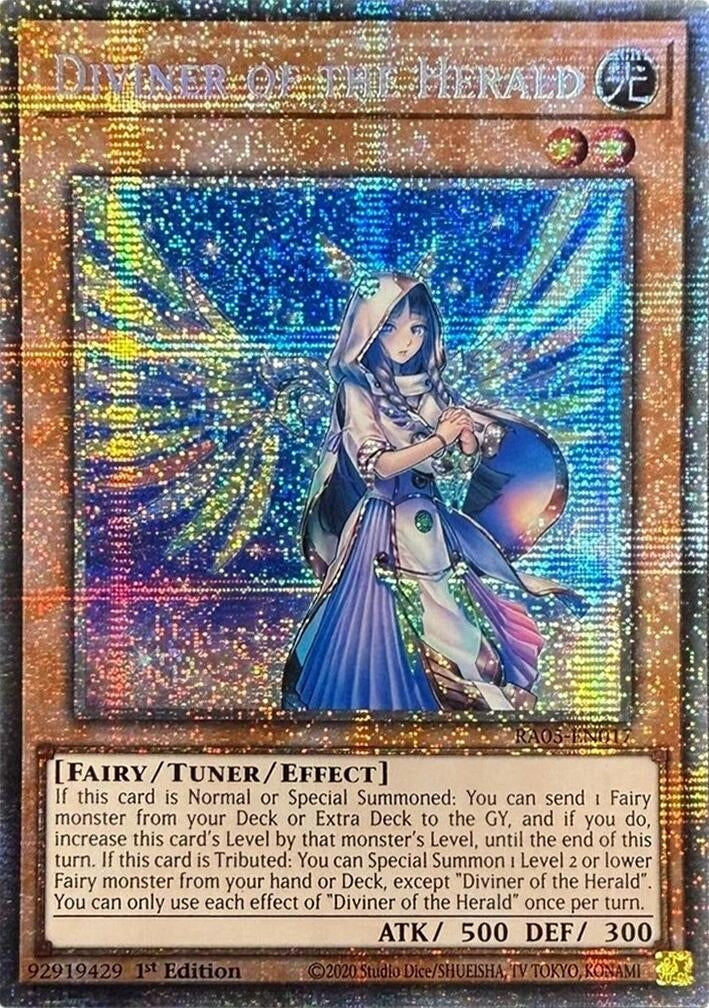 Image for Diviner of the Herald (Starlight Rare) (RA05-EN017) [Rarity Collection 5] - YuGiOh