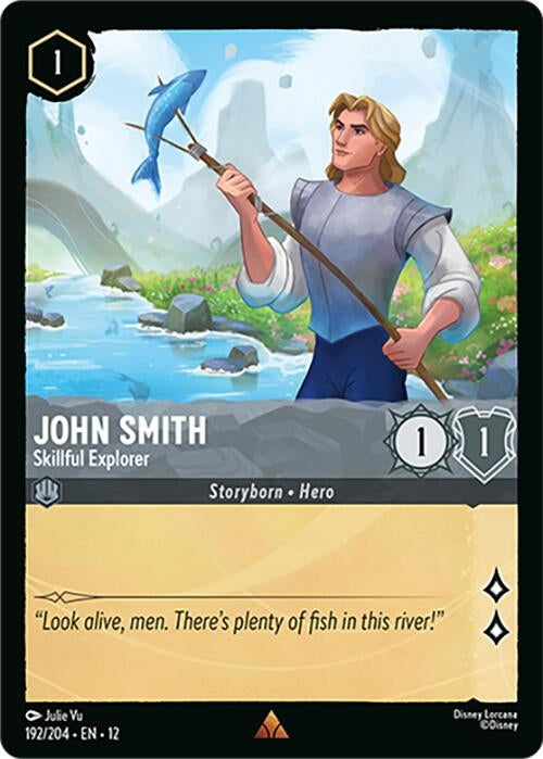 Image for John Smith - Skillful Explorer (192/204) [Wilds Unknown] - Disney Lorcana