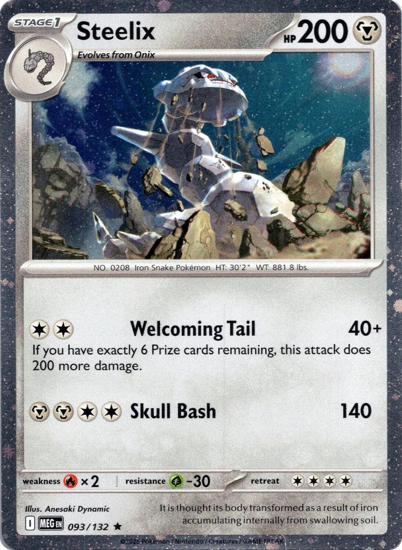 Image for Steelix - 093/132 (Cosmos Holo) (093/132) [Miscellaneous Cards & Products] - Pokemon