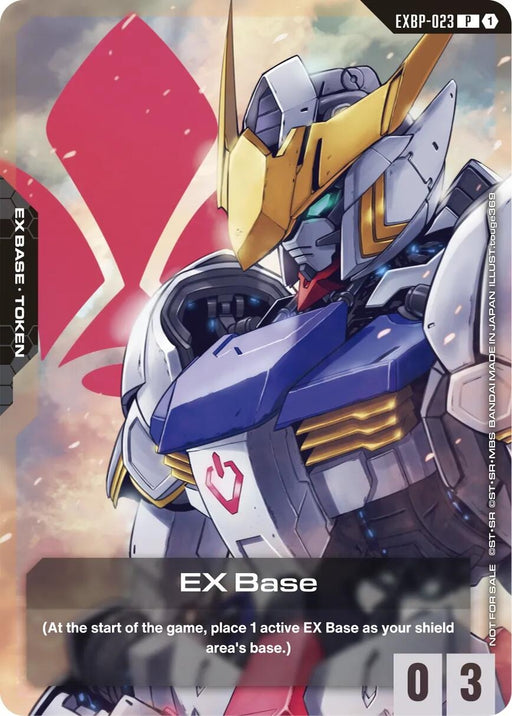Image for EX Base (EXBP-023) (Mobile Suit Gundam: Iron-Blooded Orphans) (EXBP-023) [Promotional EX Base Tokens] - Gundam Card Game