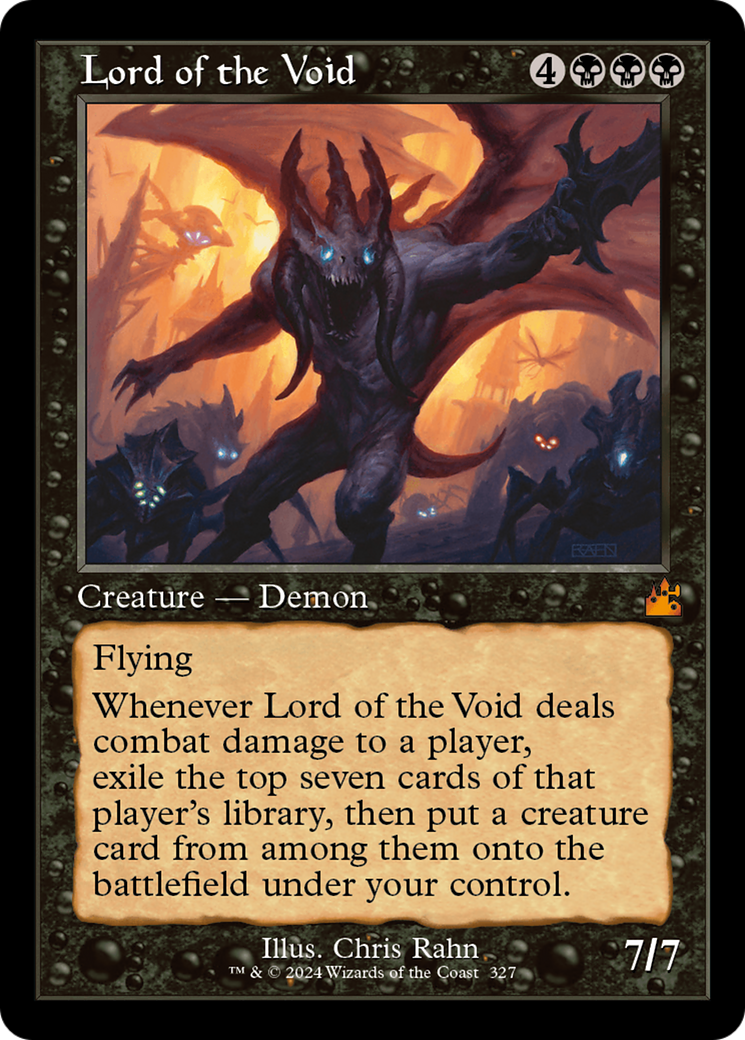 Lord of the Void (Retro Frame) (327) [Ravnica Remastered]
