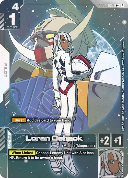 Image for Loran Cehack (R+) (GD04-097) [Phantom Aria] - Gundam Card Game