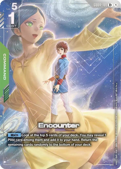 Image for Encounter (R+) (GD04-105) [Phantom Aria] - Gundam Card Game