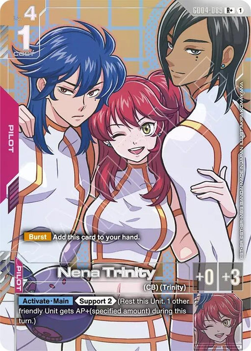 Image for Nena Trinity (R+) (GD04-089) [Phantom Aria] - Gundam Card Game