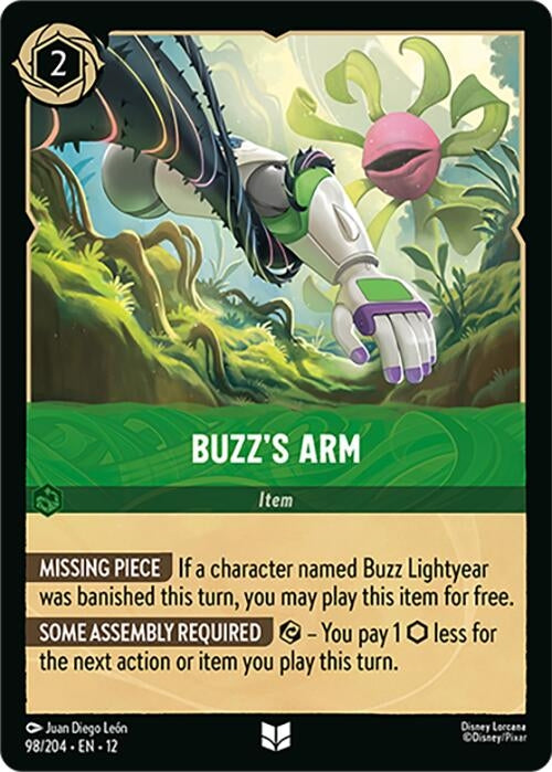 Image for Buzz's Arm (98/204) [Wilds Unknown] - Disney Lorcana