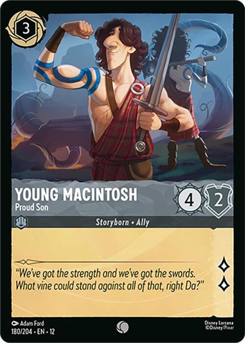 Image for Young Macintosh - Proud Son (180/204) [Wilds Unknown] - Disney Lorcana