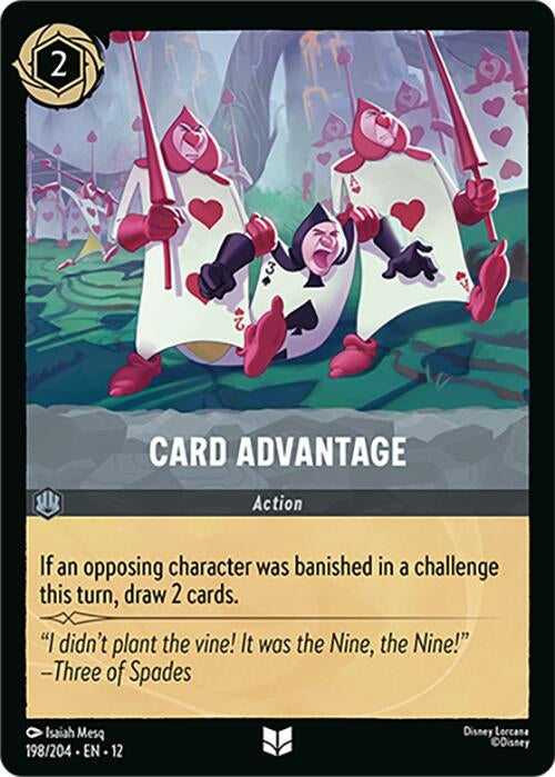 Image for Card Advantage (198/204) [Wilds Unknown] - Disney Lorcana