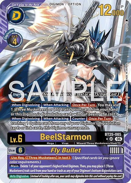 Image for BeelStarmon // Fly Bullet (Alternate Art) (BT25-085) [Dual Revolution] - Digimon Card Game