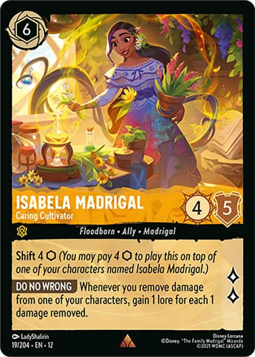 Image for Isabela Madrigal - Caring Cultivator (19/204) [Wilds Unknown] - Disney Lorcana