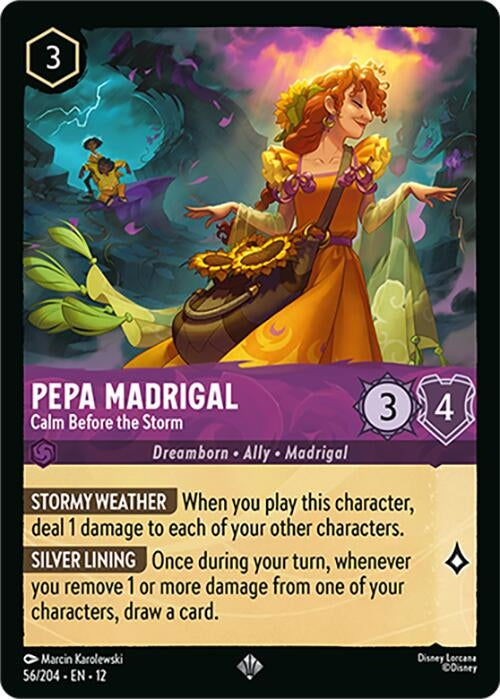 Image for Pepa Madrigal - Calm Before the Storm (56/204) [Wilds Unknown] - Disney Lorcana