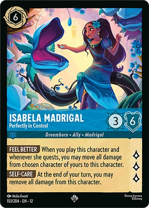 Image for Isabela Madrigal - Perfectly in Control (153/204) [Wilds Unknown] - Disney Lorcana