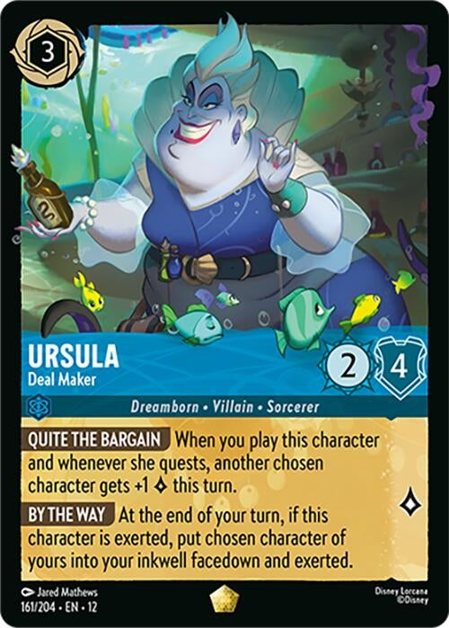 Image for Ursula - Deal Maker (161/204) [Wilds Unknown] - Disney Lorcana