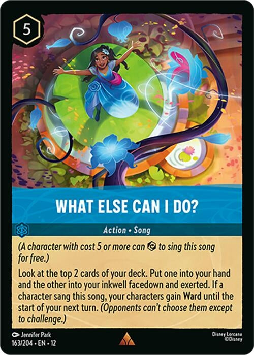 Image for What Else Can I Do? (163/204) [Wilds Unknown] - Disney Lorcana