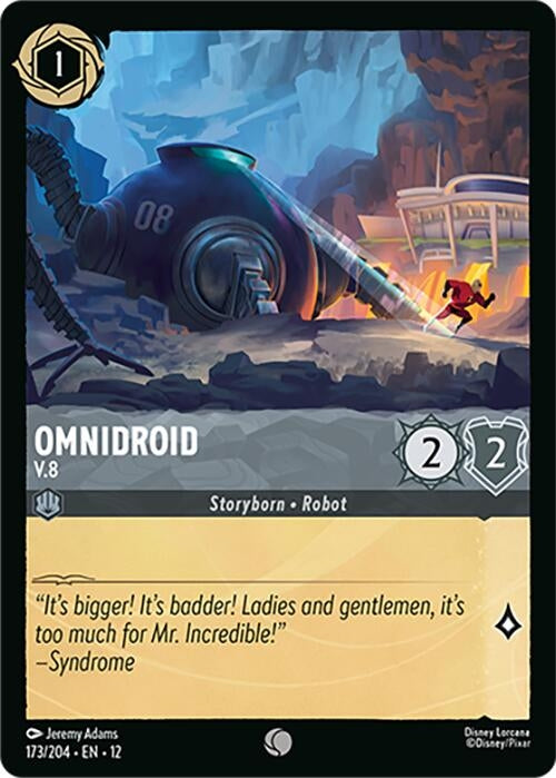 Image for Omnidroid - V.8 (173/204) [Wilds Unknown] - Disney Lorcana